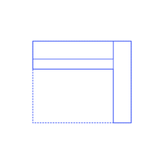 Layouts Pantries Butler Open L Shape 1 Side Long Editable Svg Line Art, Free Vectors File